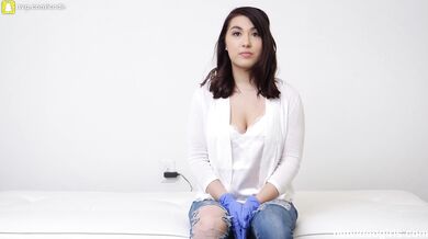 19 Year Old Korean Model with Perfect Tits has Sex During Audition