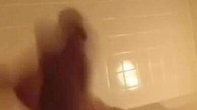 Shower masturbation