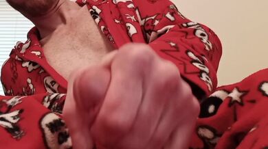 Hot load of cum out of beautiful cock