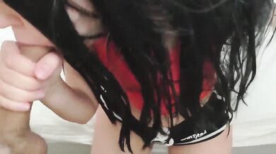 Big Booty Teen In Sexy Shorts Rides A Cock And Swallow Cum Porn (Mira Lime)