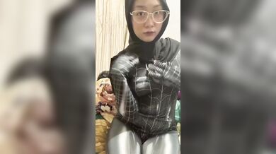 Abg Jilbab Colmek Cosplay