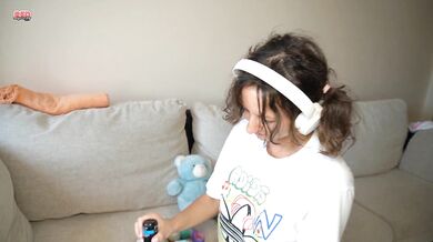 Orgasm flows from pussy of a horny college girl