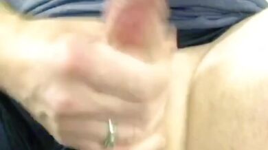 Snuck Off To The Laundry Room To Masturbate