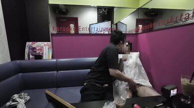 【個人撮影】#61 エンW不倫CH 韓国料理で仲良くランチしてカラオケでエッチ。中出しする不倫カップルの日常♡／Japanese amateur /日本人/japanese wife/ milf/色白