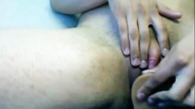 Penis-like clit and anal toying