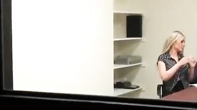 Raunchy voyer action