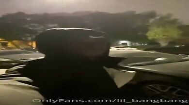 Lil bang bang outside