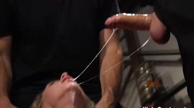 Gorgeous blonde Cadence Lux expertly performs whorish tasks