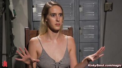 Gorgeous blonde Cadence Lux expertly performs whorish tasks