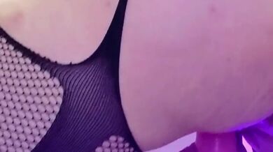 Stuffing my Fat, Pregnant Pussy & Gagging Throat with Dildos