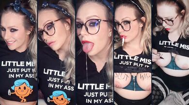 Lil' Miss Just Put It In My Ass teasing you