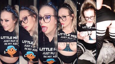 Lil' Miss Just Put It In My Ass teasing you