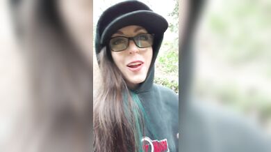 Vlog and Standing Pee in the forest (I also do custom vids, just msg me)
