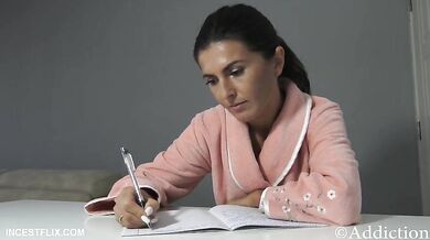 Porn Movie MOM&Step SON Sleeping Step Mom