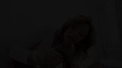 POV CFNM BBC Foreskin Handjob with Euro Hotwife MILF Slut Julia North