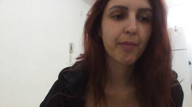 Redhead Hairy Milf Sex Cam Recorded With Lucky Delivery Guy