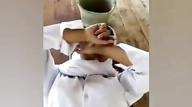 Indonesian Student Outdoor Fucking