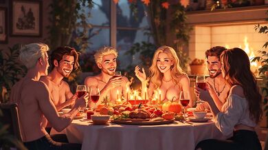 The Swingers Dinner Party (Bisexual Audio Story / M4A)