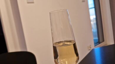 A mature woman celebrates another eighteenth birthday