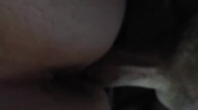 You can hear how soaking wet her pussy gets when she gets fucked from behind