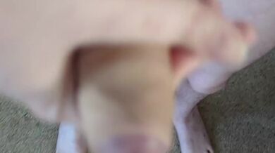 Standing masturbation people walking passed window could easily see me naked