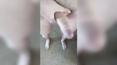 Standing masturbation people walking passed window could easily see me naked