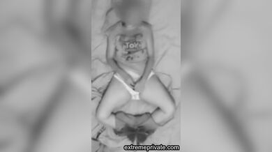 My fingering sis 22 spied from the ceiling