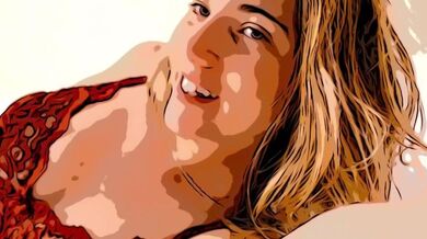 American Airlines flight attendant stripping