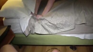 Cuckold wife and hubby returning home to watch themher9tpxa