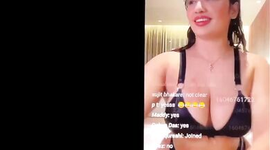 Aditi Mistry Live Show Tits Mms Viral