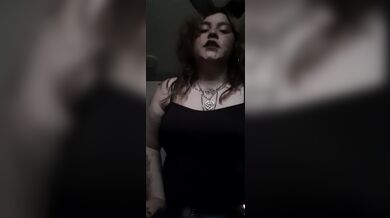 Goth Playboy PAWG begging for your cum