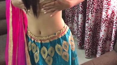 Hot Babhi Playing with her Clit during menstruation period