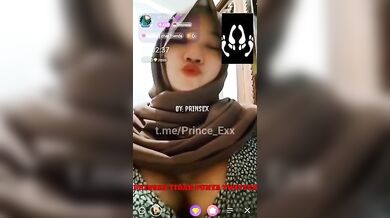 (TELEGRAM : TANTEMELA) VCS Dedek Hijab Coklat Hyper Kali Remas TT