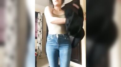 Desi Paki Cutie Leaks Her Own Dress-up Tease!??✨