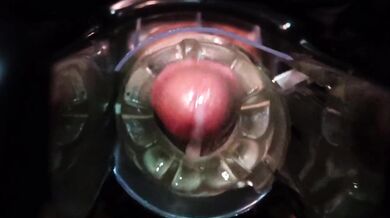 Cock milking machine makes me cum 2 times