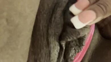 Edging Fat Wet Pussy Hard W Nipple Clamps & Lace Light Touch Big Clit BigContractions TightPussy????