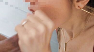 La Petite Milf | Sexy underwear and a face full of cum
