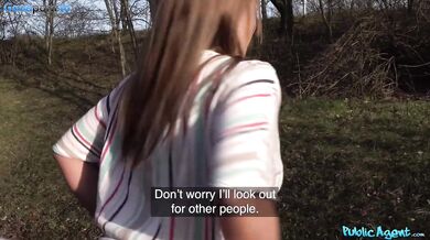 Public Agent - Josephine Jackson Exposes Her Big Boobs