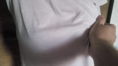 Fingering my friend, while she's taking a shower. She has orgasm.