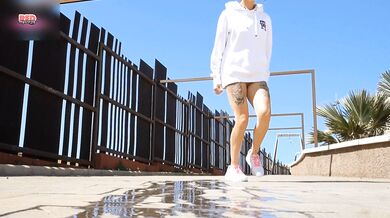 Pissing wife, giant compilation in public and at home