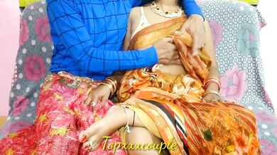 Newly married wife nice blowjob & hard fuck.