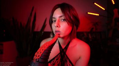 MURMURIEL Fucks BIG DILDO In Her Tight Pussy And ASS