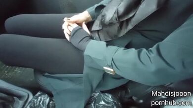 ایرانی جدید تو ماشین کیر پسر غریبه رو ساک زدم بهش کوس دادم ( داستانی پر از مکالمه فارسی)????