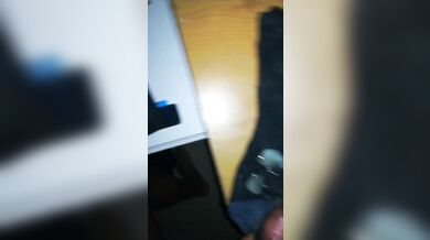 21 YEAR OLD COCK CUMS ON SOCK AT NIGHT