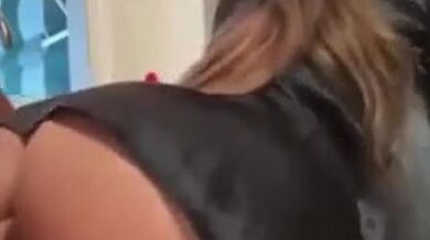 Lauren Alexis fucked doggy style in bathroom