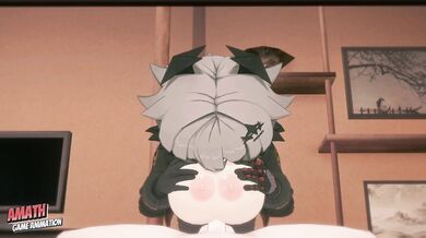 We enjoy the big tits and hot pussy of Caesar from Zenless Zone Zero