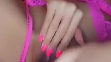 Angie Bikini pink dildo