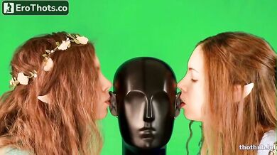 Rapunzel ASMR Elven Twin Girls Ear Eating