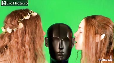 Rapunzel ASMR Elven Twin Girls Ear Eating