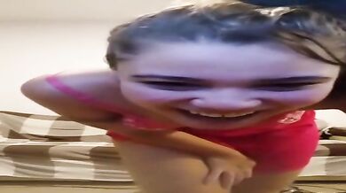 Novinha querendo pau